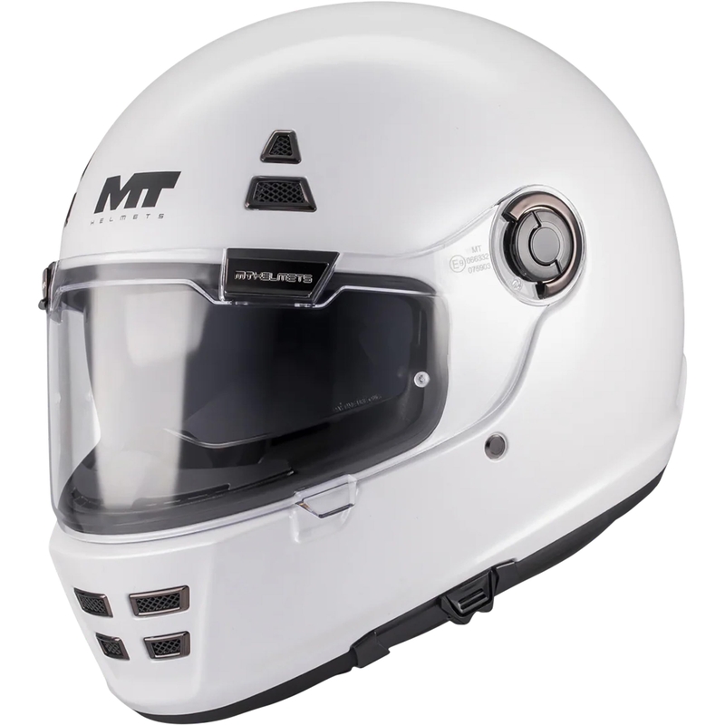 Integralhjelm MT Jarama SV Pure A0 hvid