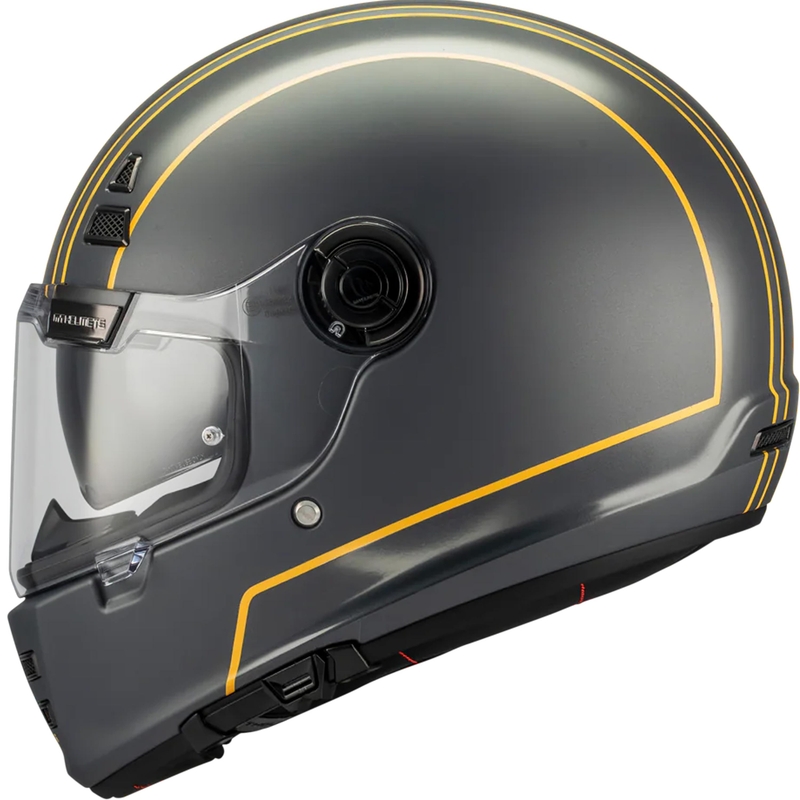 Integralhjelm MT Jarama SV Wild C2 blank-mat sort-fluo gul