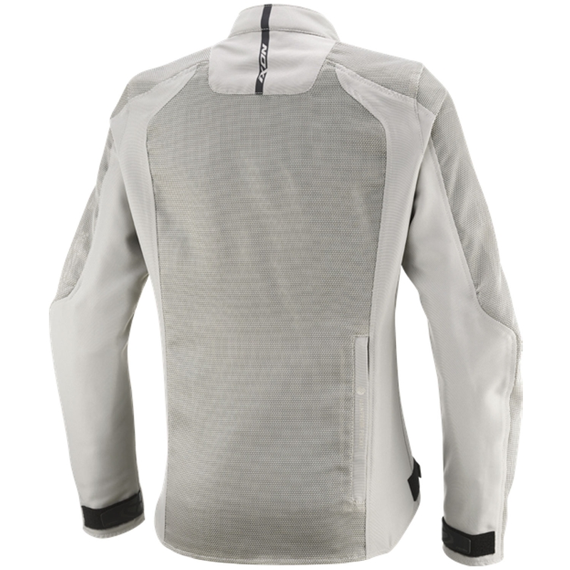 Dame motorcykeljakke IXON Shadow Lady grå-beige