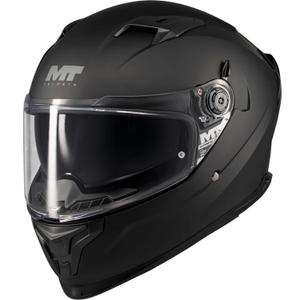 Full-face motorcykelhjelm MT Braker SV Pure A1 mat sort