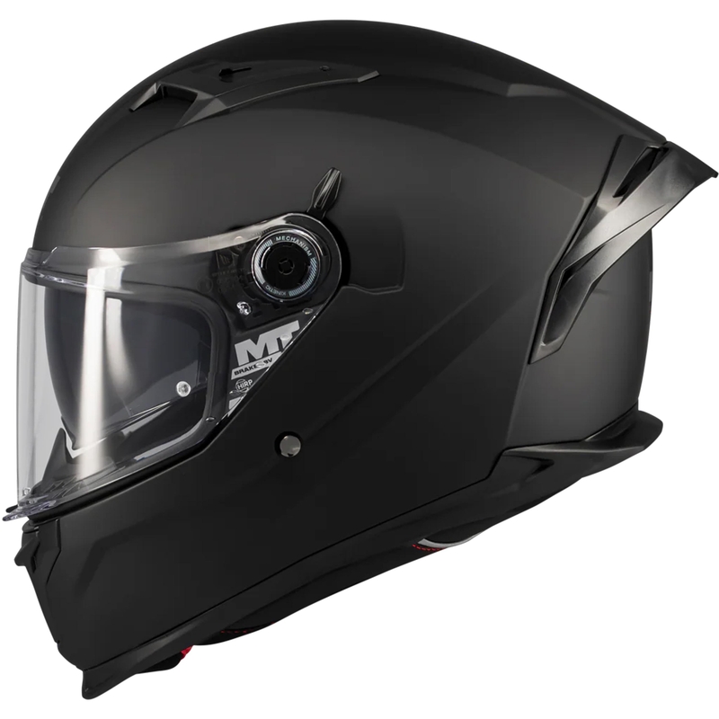 Full-face motorcykelhjelm MT Braker SV Pure A1 mat sort