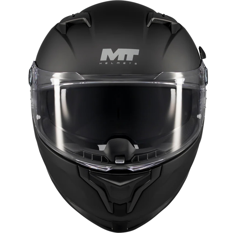 Full-face motorcykelhjelm MT Braker SV Pure A1 mat sort