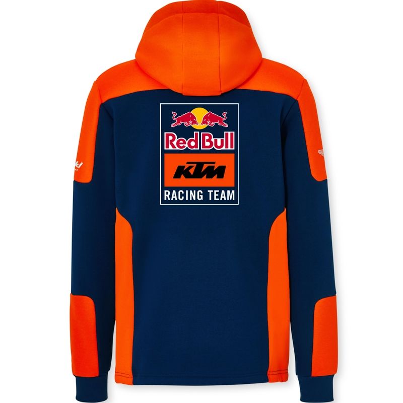 KTM Replica Team hættetrøje blå-orange