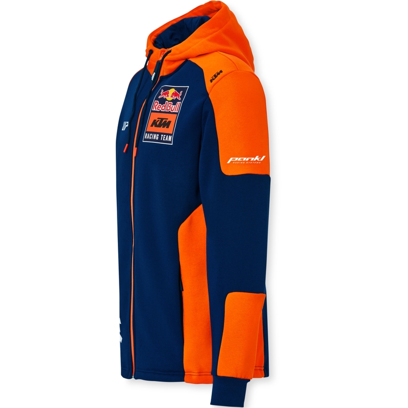 KTM Replica Team hættetrøje blå-orange
