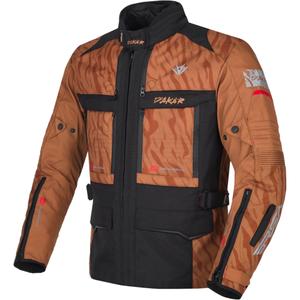 Motorcykeljakke RSA Dakar 2 sand-sort-rød