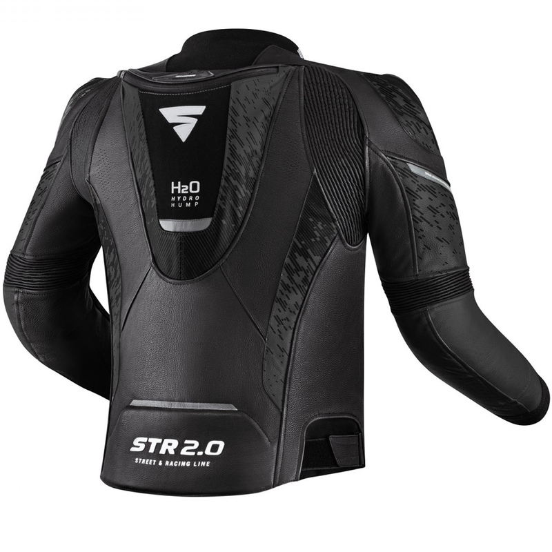 Shima STR 2.0 motorcykeljakke sort-grå
