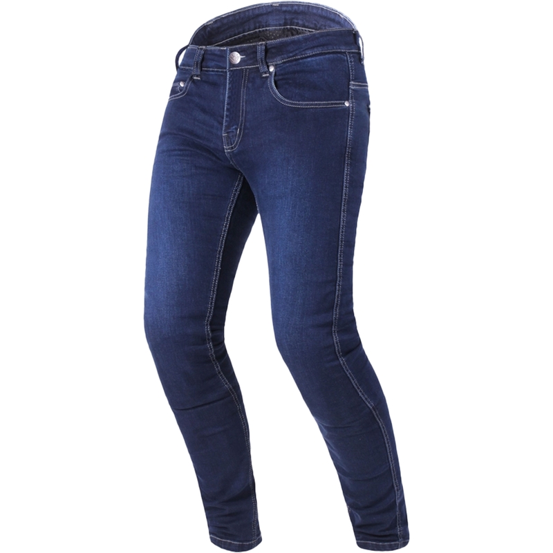 Extended RSA Route CE motorcykeljeans blå