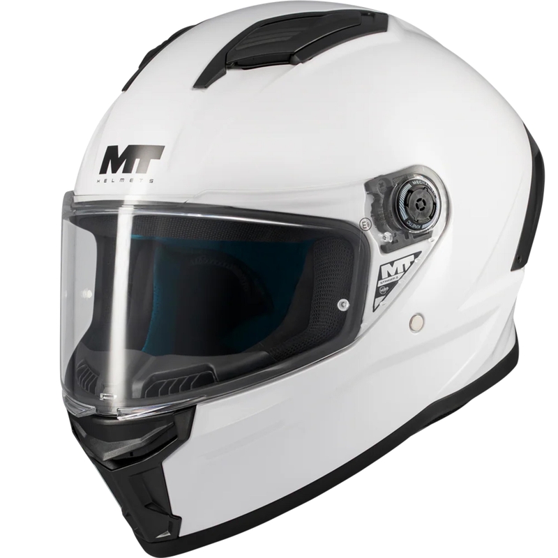 Integralhjelm MT Stinger 2 Pure A0 hvid