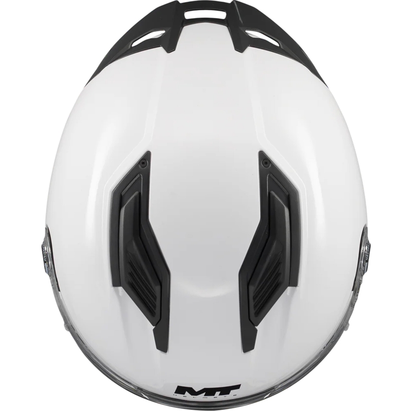 Integralhjelm MT Stinger 2 Pure A0 hvid