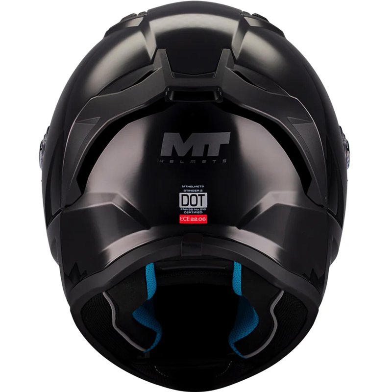 MT Stinger 2 Pure A1 Integralhjelm, Sort