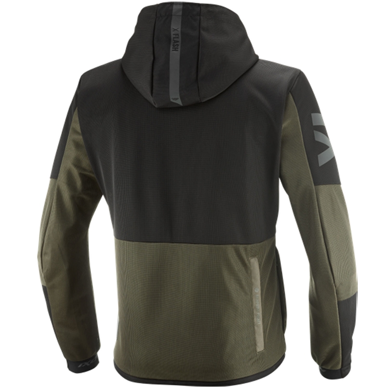 IXON Park Air motorcykeljakke khaki-sort