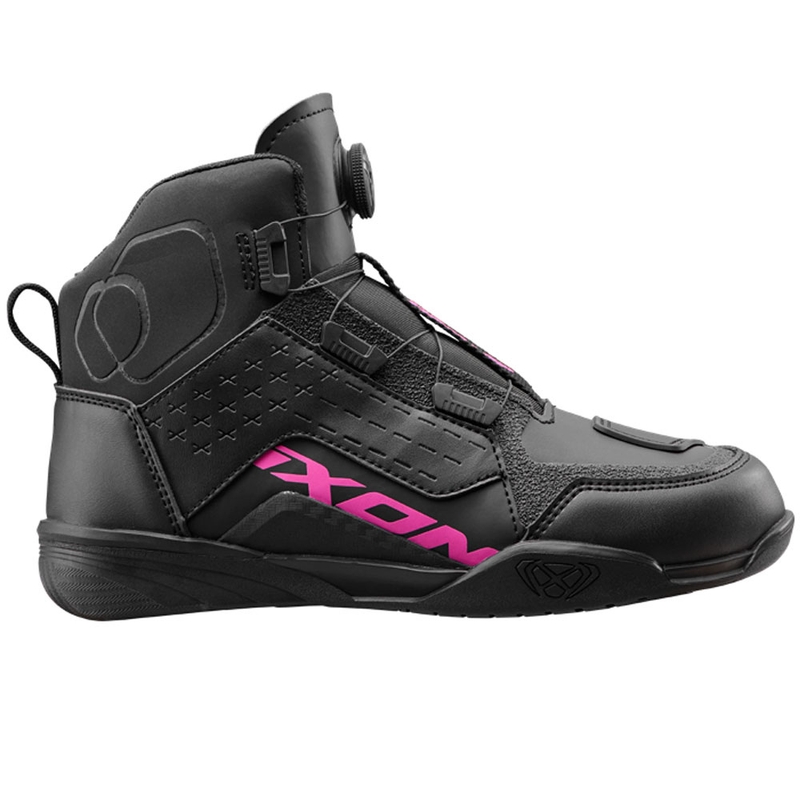 Dame motorcykelstøvler IXON Vyper WP sort-pink