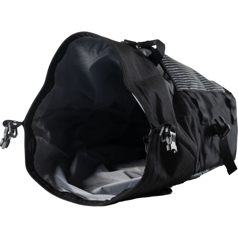 Vandtæt motorcykeltaske MotoZem DryBag sort 27,5 l