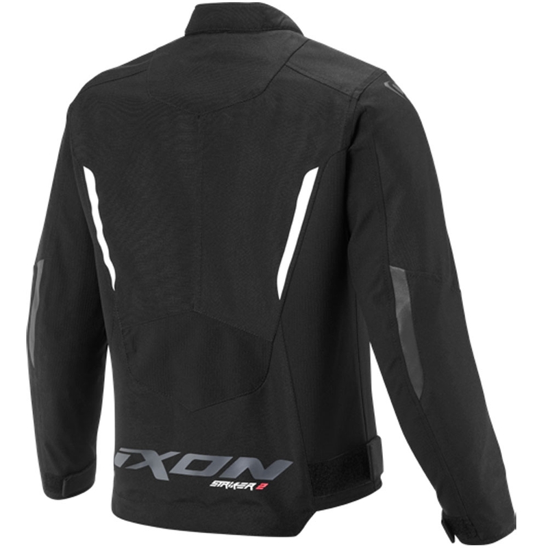 IXON Striker 2 børne motorcykeljakke sort-hvid