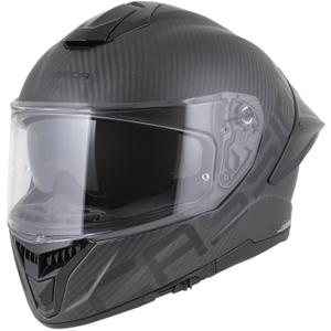 Cassida Integral GTS 2.1 Plus Carbon fullface motorcykelhjelm, mat kulstofsort-hvid