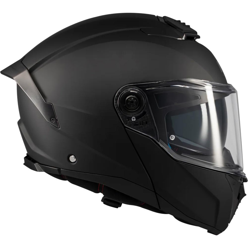 Flip-up motorcykelhjelm MT Atom 2 SV Pure A1 matsort