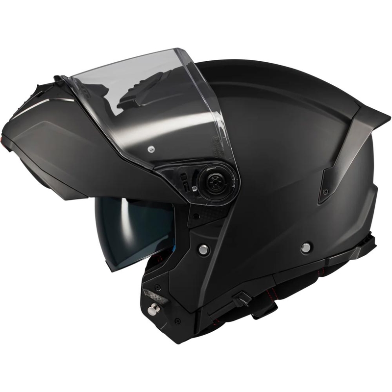 Flip-up motorcykelhjelm MT Atom 2 SV Pure A1 matsort