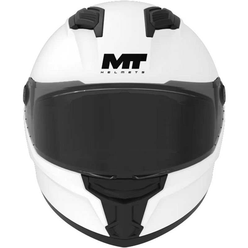 Børne fullface motorcykelhjelm MT Stinger 2 A0 hvid