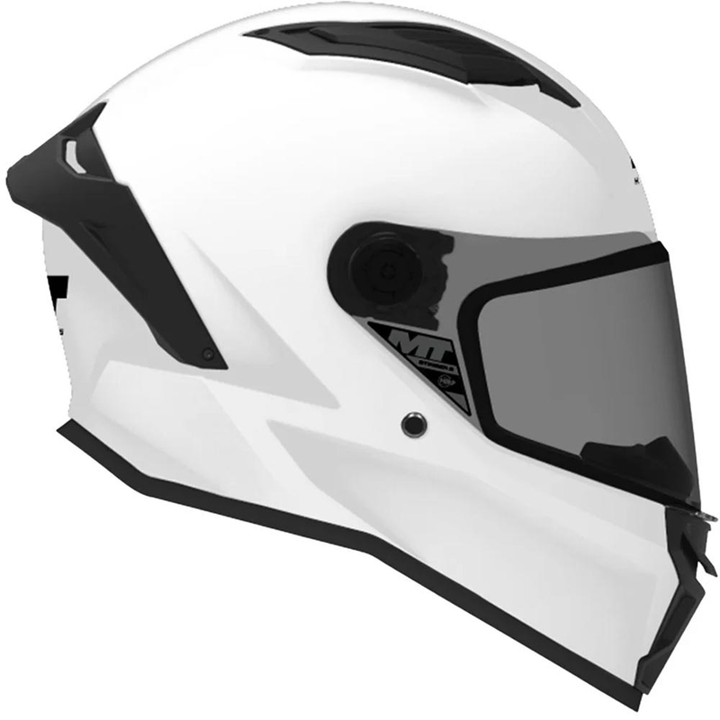 Børne fullface motorcykelhjelm MT Stinger 2 A0 hvid