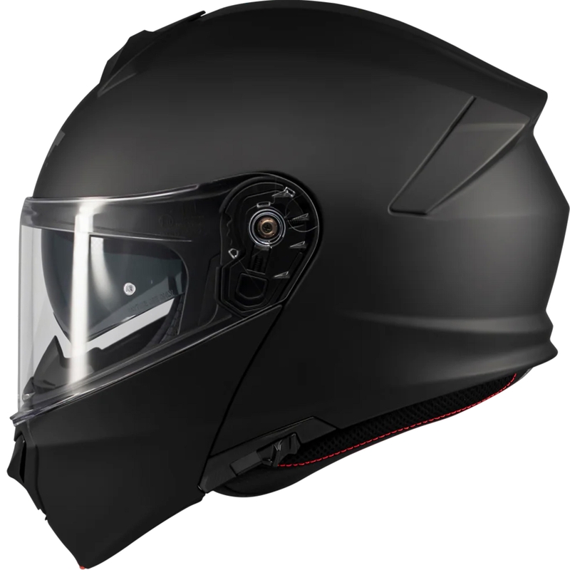 Flip-up motorcykelhjelm MT Genesis SV Pure A1 matsort