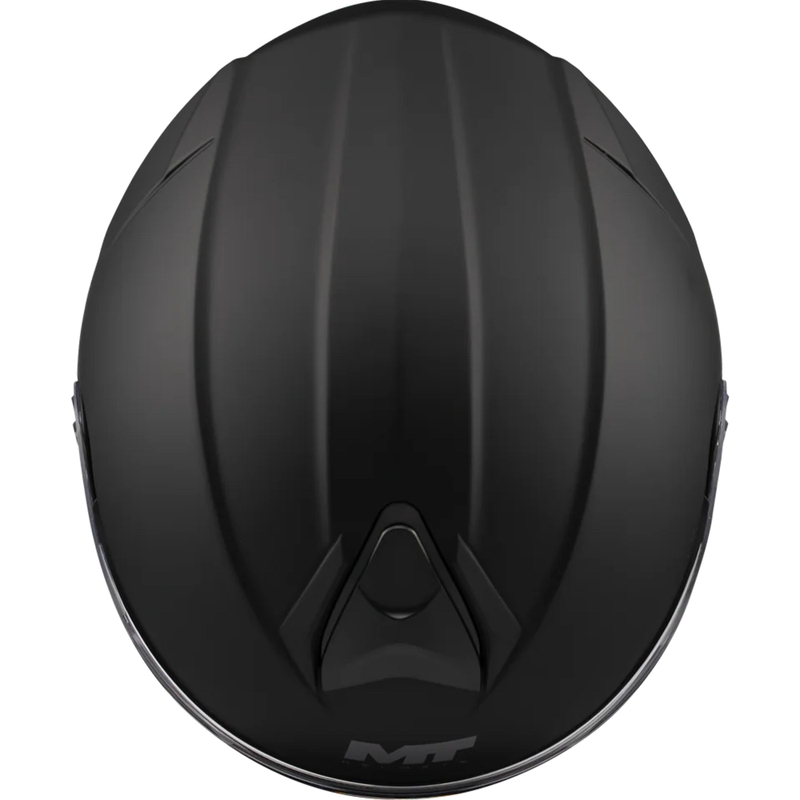 Flip-up motorcykelhjelm MT Genesis SV Pure A1 matsort
