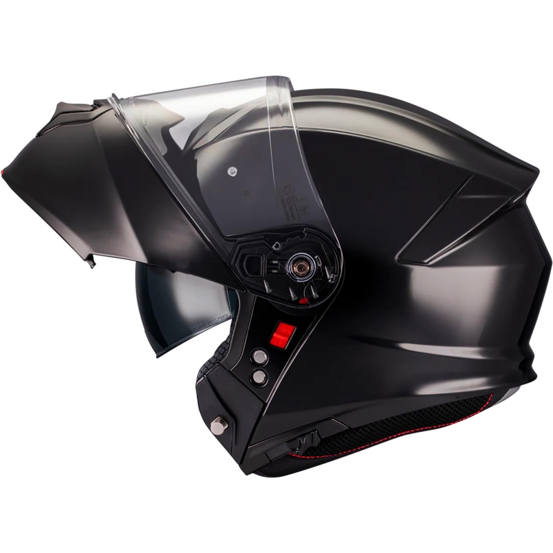 Flip-up motorcykelhjelm MT Genesis SV Pure A1 sort
