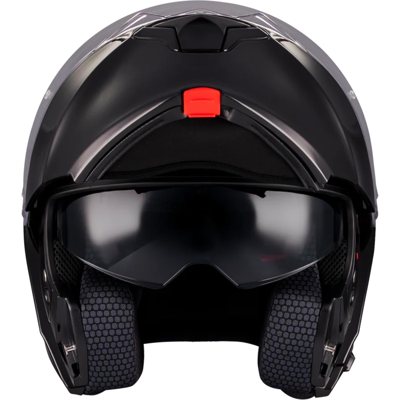 Flip-up motorcykelhjelm MT Genesis SV Pure A1 sort