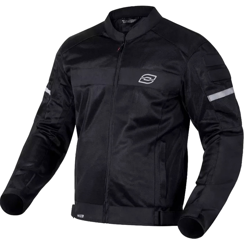 Ozone Dart sort motorcykeljakke