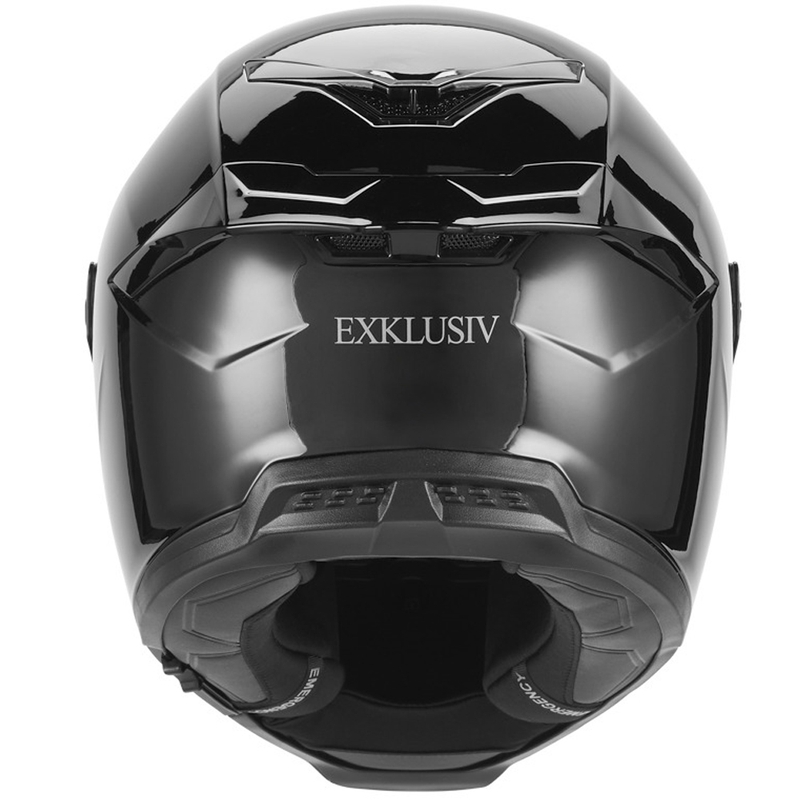 NOX Exklusiv Goliath full face motorcykelhjelm sort
