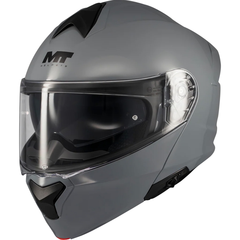 Flip-up motorcykelhjelm MT Genesis SV Pure A12 grå