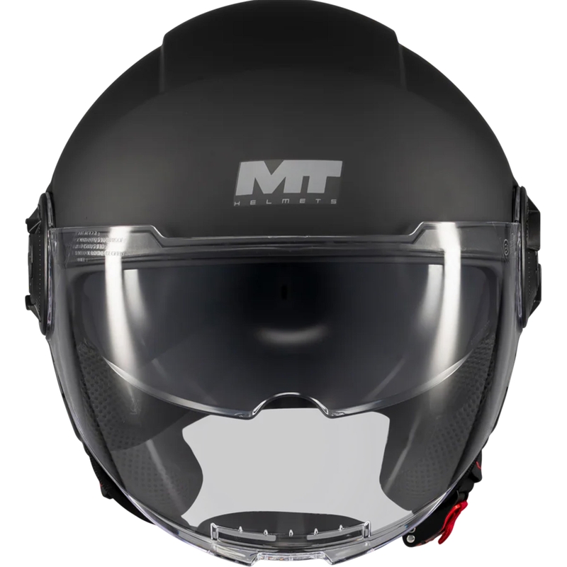 Åben motorcykelhjelm MT Viale SV S Pure A1 matsort