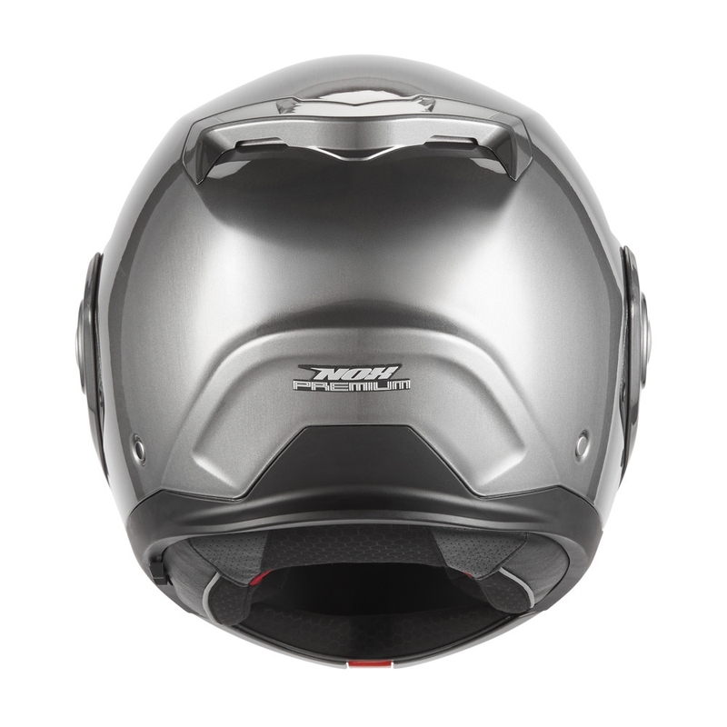 NOX PREMIUM Spinner flip-up motorcykelhjelm, mat titanium