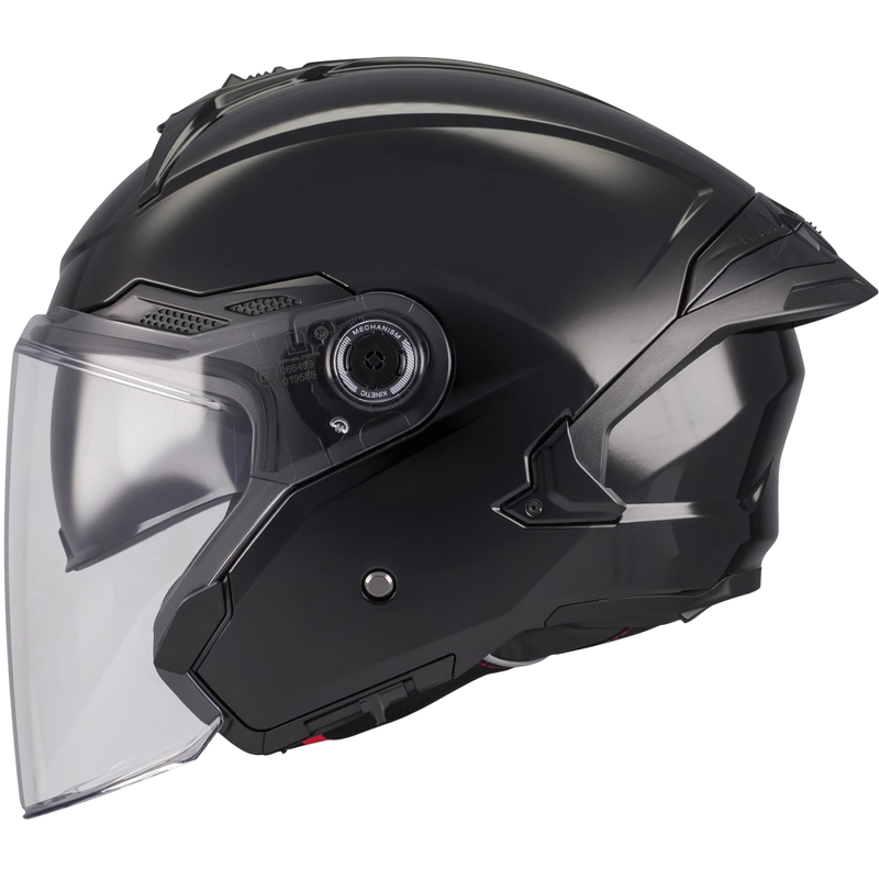 Åben motorcykelhjelm MT Cosmo SV Pure A1 sort