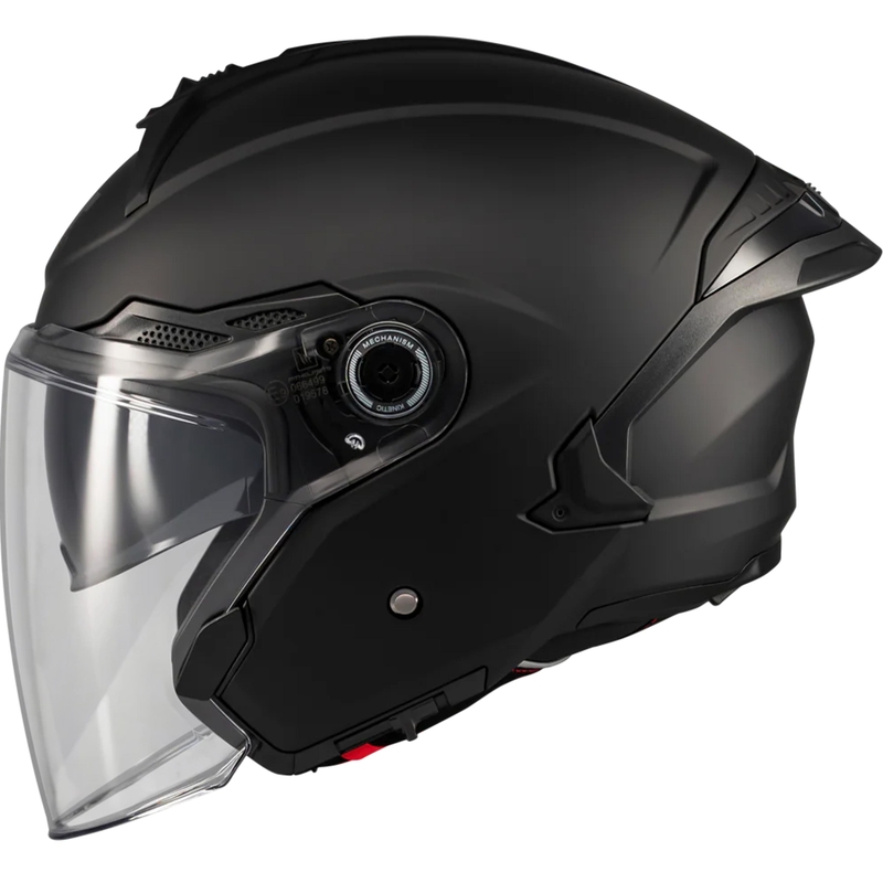 Åben motorcykelhjelm MT Cosmo SV Pure A1 matsort
