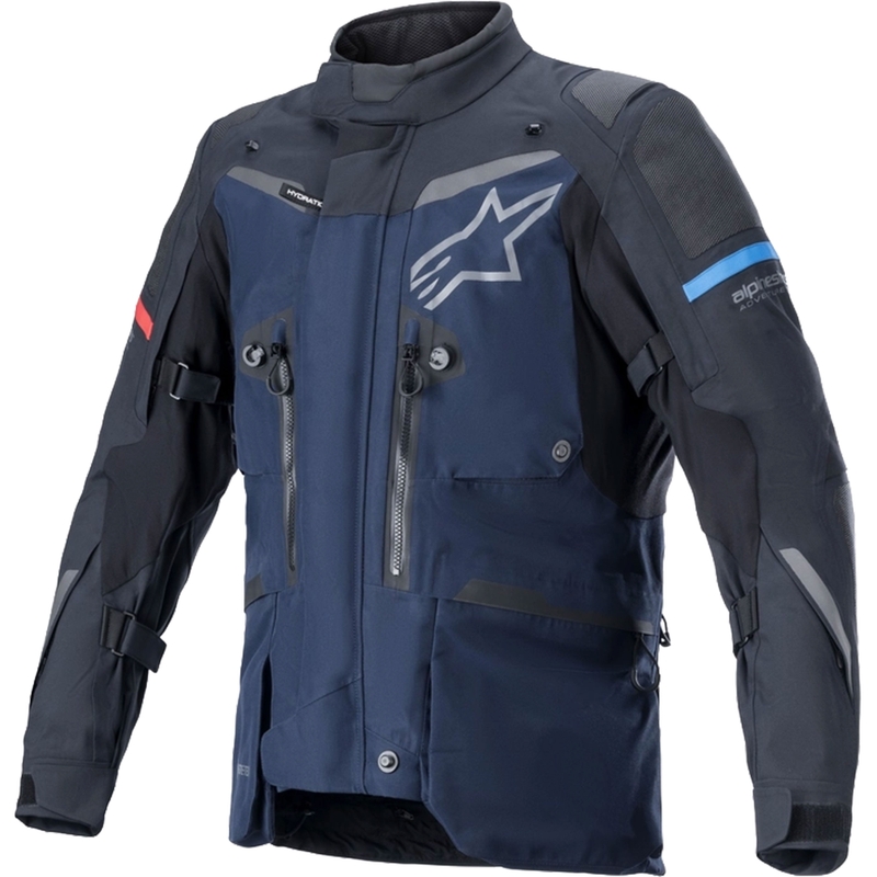 Alpinestars Boulder Gore-Tex mørkeblå-sort motorcykeljakke