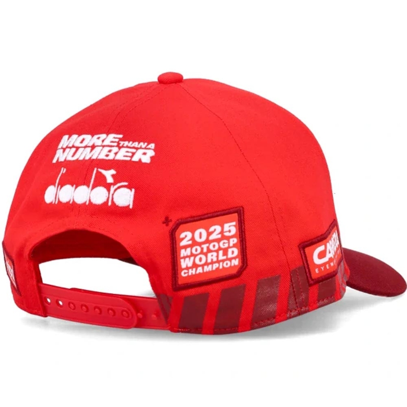 Ducati Marc Marquez 93 Midvisor World Champ Kasket rød