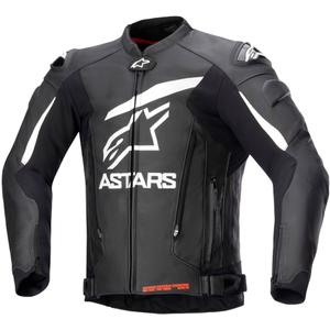 Alpinestars GP PLUS 4 motorcykeljakke i sort og hvid