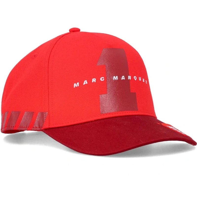 Marc Marquez 93 Midvisor World Champ Kasket rød