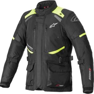 Alpinestars Andes Drystar 3 sort-fluogul motorcykeljakke