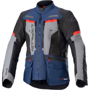 Alpinestars Bogota PRO Drystar blå-sort-rød motorcykeljakke