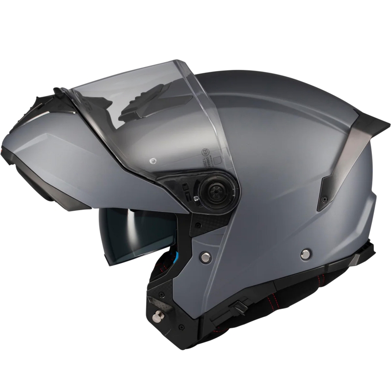 Flip-up motorcykelhjelm MT Atom 2 SV Pure A2 matgrå