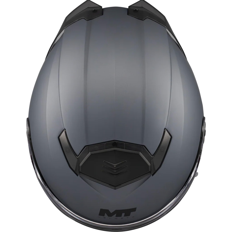 Flip-up motorcykelhjelm MT Atom 2 SV Pure A2 matgrå