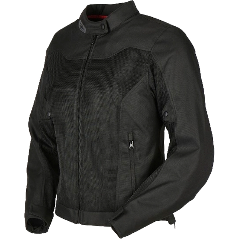 Furygan Genesis Mistral Lady Evo 3 sort motorcykeljakke til kvinder