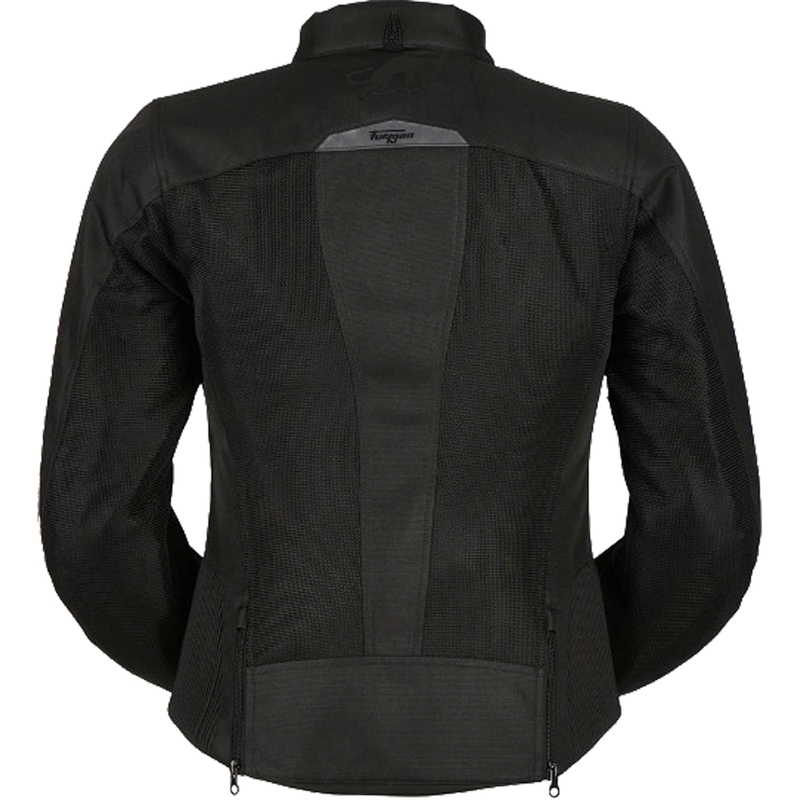 Furygan Genesis Mistral Lady Evo 3 sort motorcykeljakke til kvinder