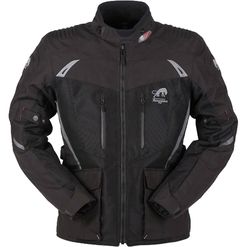 Furygan Apalaches Vented 2-i-1 motorcykeljakke Sort