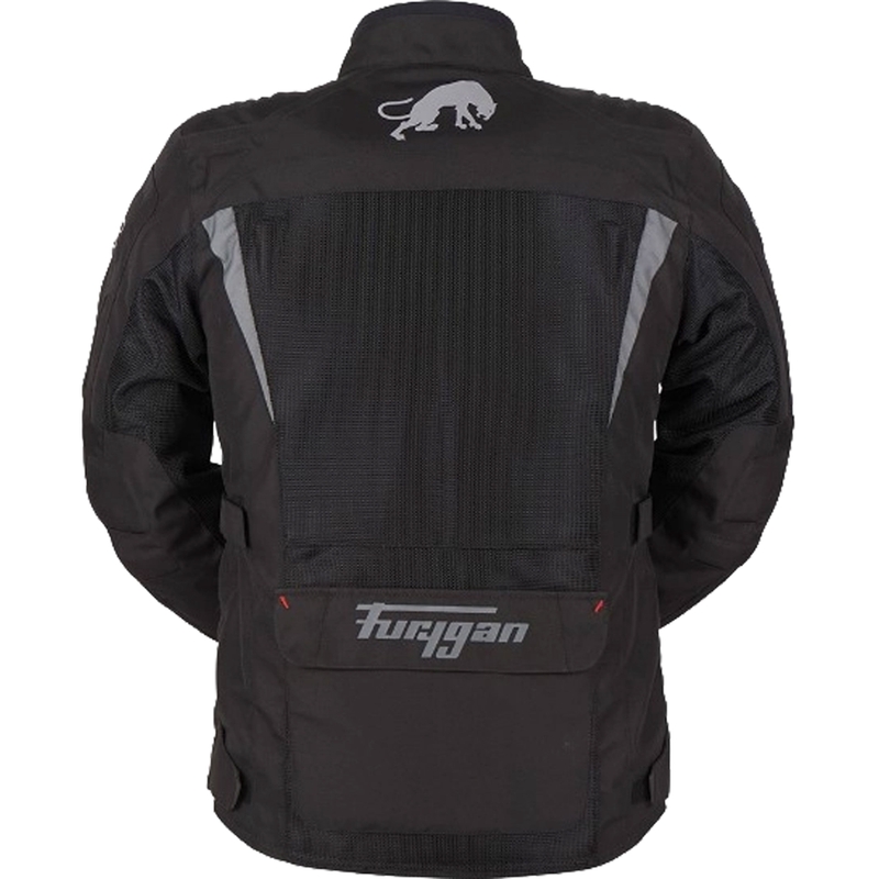 Furygan Apalaches Vented 2-i-1 motorcykeljakke Sort