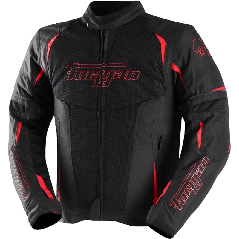 Motorcykeljakke Furygan ULTRA SPARK 3IN1 VENTED+ sort-rød