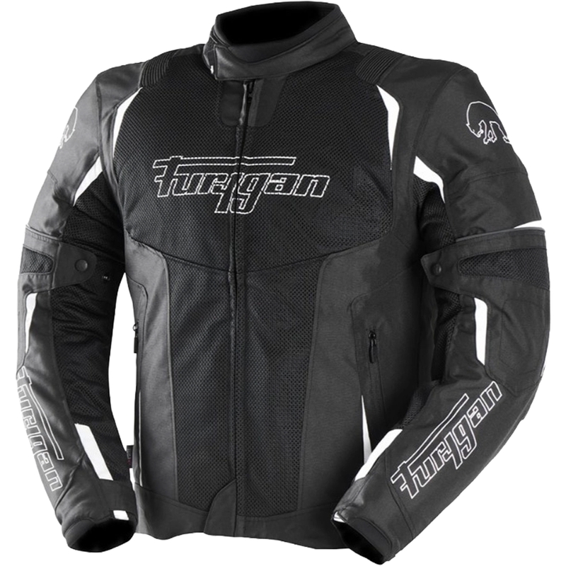 Motorcykeljakke Furygan ULTRA SPARK 3IN1 VENTED+ sort og hvid