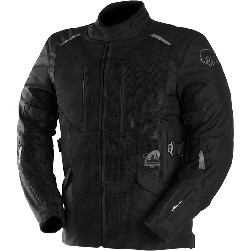 Motorcykeljakke Furygan BROOKS VENTED+ sort