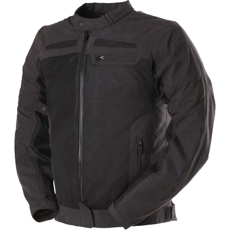 Furygan TX Furyo Ventileret sort motorcykeljakke udsalg